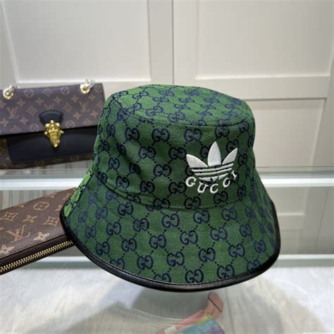 gucci x adidas bucket hat|gucci bucket hat denim.